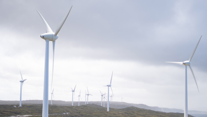 Wind turbine icing in winter weather