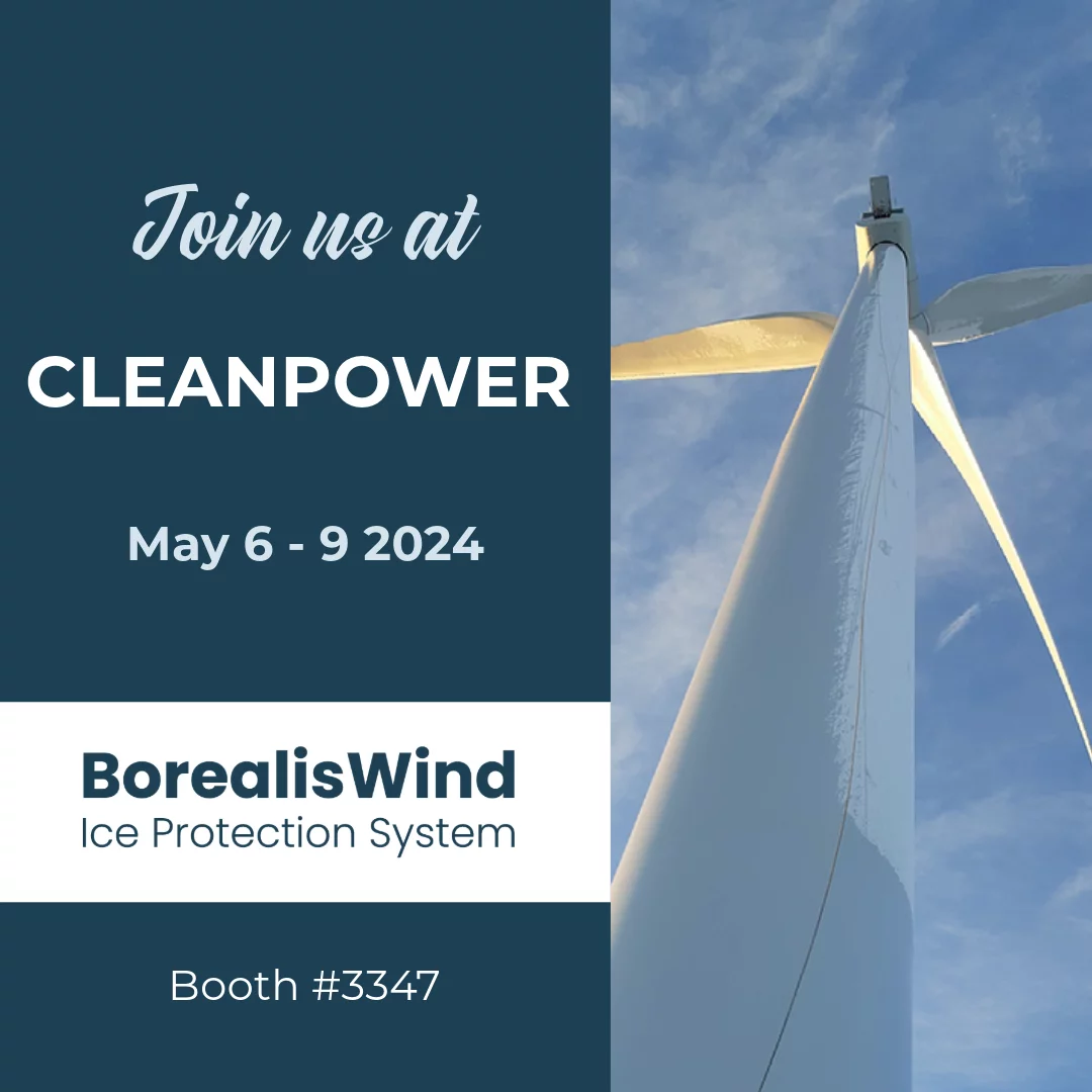 BorealisWind will exhibit at the upcoming CLEANPOWER Expo in Minneapolis, MN from May 6-9, 2024.